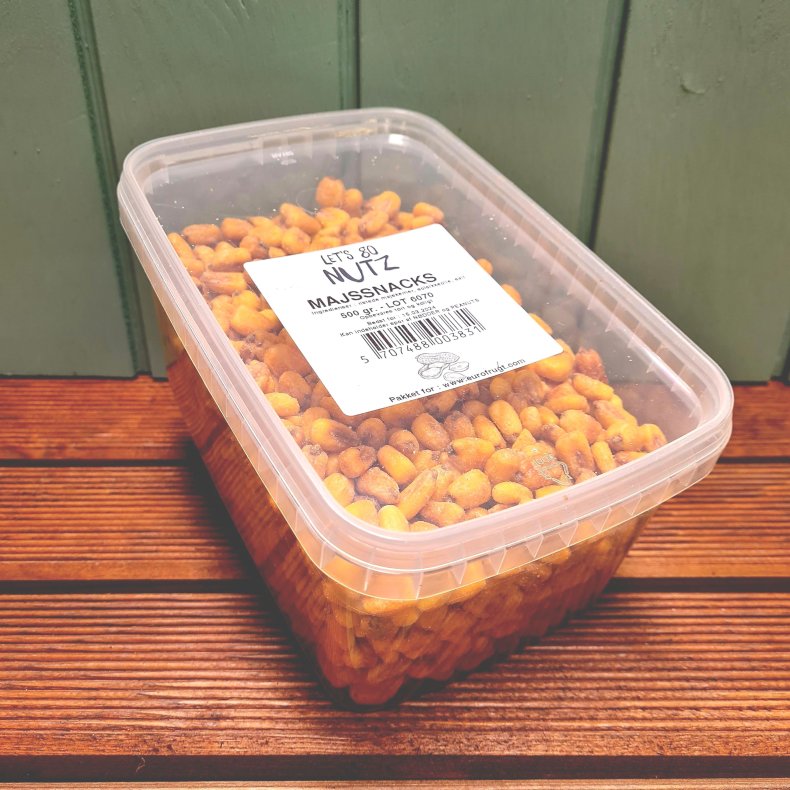 Majssnacks, salt, 500gr (kan ogs kbes p Nddekurven.dk)