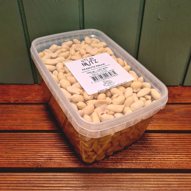 Peanuts, natural, 1kg (kan ogs kbes p Nddekurven.dk)