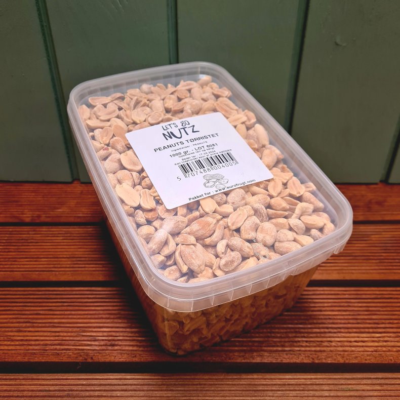 Peanuts, trristede, 1kg (kan ogs kbes p Nddekurven.dk)