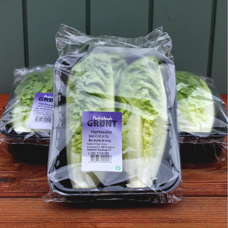 Hjerte salat, 2stk