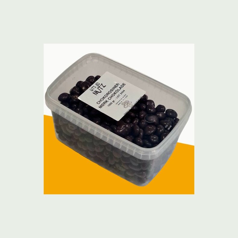 Chokorosiner, mrk chokolade, 1 kg