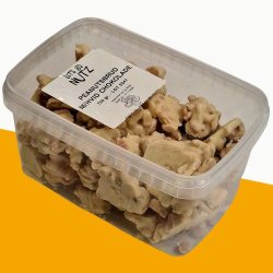 Peanutsbrud, hvid chokolade, 750gr