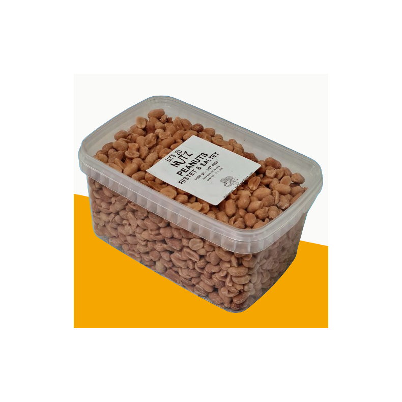 Peanuts, ristede og saltede, 1kg