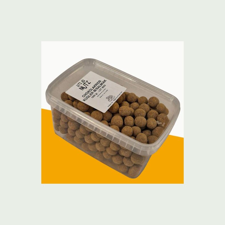 Chokolakridskugler, med salmiak, 1kg