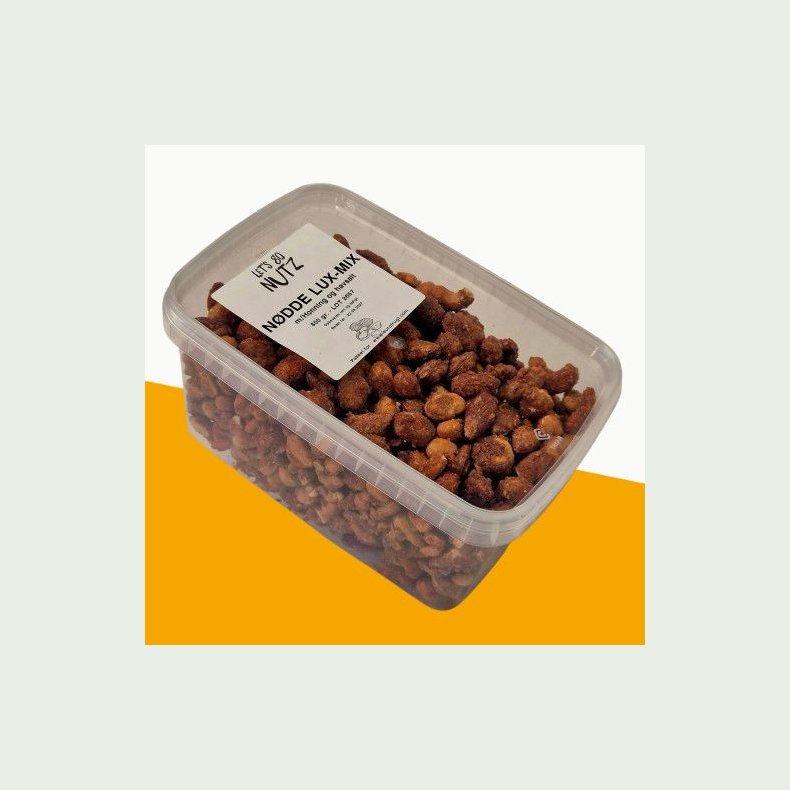 N�dde lux-mix,honning og havsalt, 800 gr 