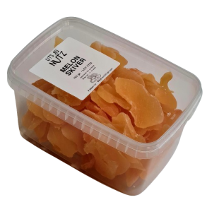 Melon i skiver, dehydreret og kandiseret, 750 gr (kan ogs� k�bes p� N�ddekurven.dk)