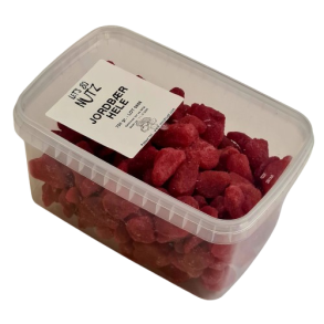Jordb�r, dehydreret og kandiseret, 750 gr (kan ogs� k�bes p� N�ddekurven.dk)