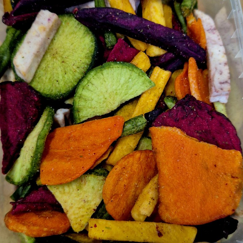 Grntsagschips, 300gr (kan ogs kbes p Nddekurven.dk)