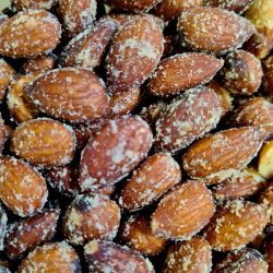 Mandler, ristede og rgede, 1kg