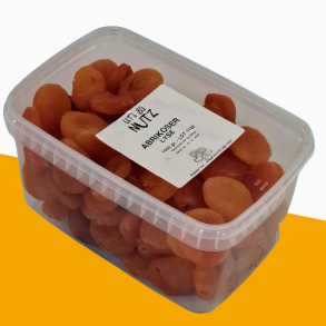 Abrikoser, trret, lyse, 1 kg