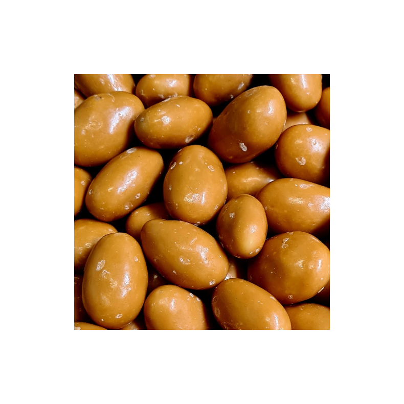 Mandler, karamel, havsalt, 1kg