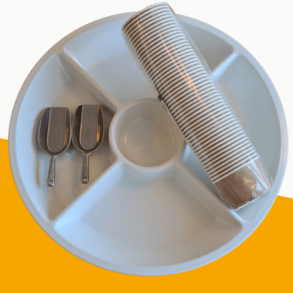 PAKKE - Fad + skeer + bgere (incl. moms)