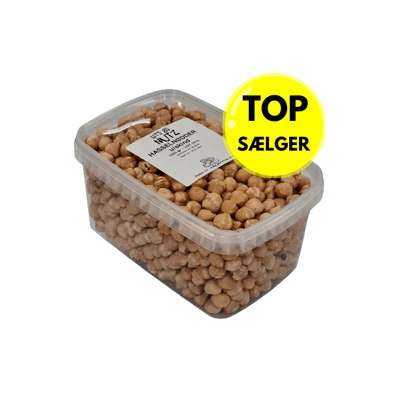 Hasselndder, uden skind, 1kg