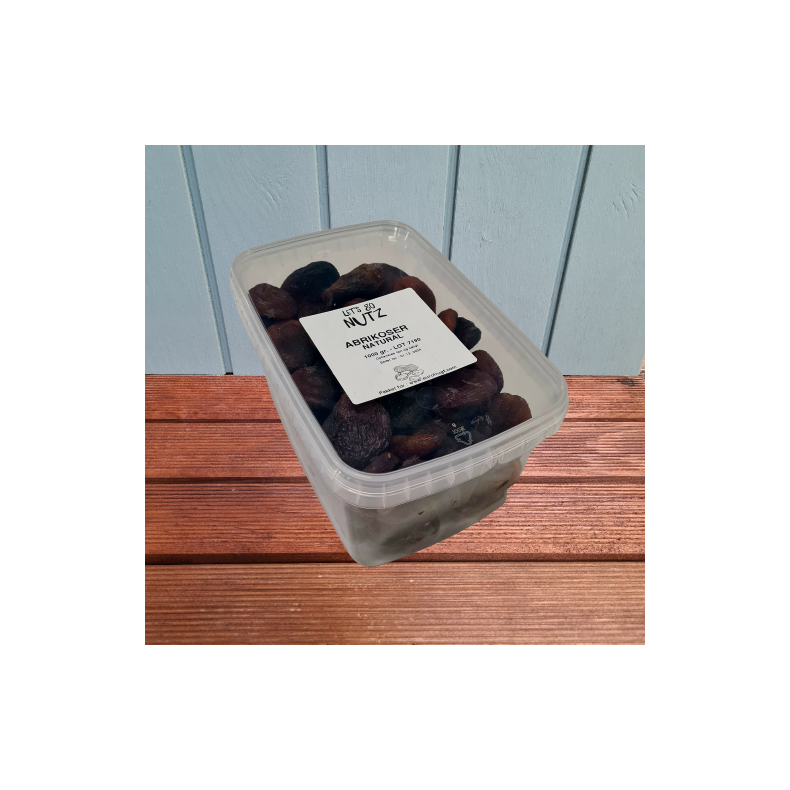 Abrikoser, trret, naturel, 1kg (kan ogs kbes p Nddekurven.dk)