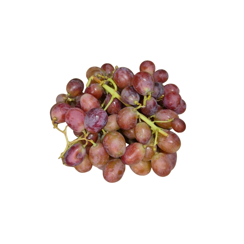 Druer, rde, stenfri, 750 gr