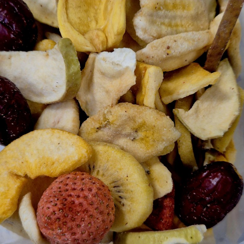 Frugtchips, 300gr (kan ogs kbes p Nddekurven.dk)