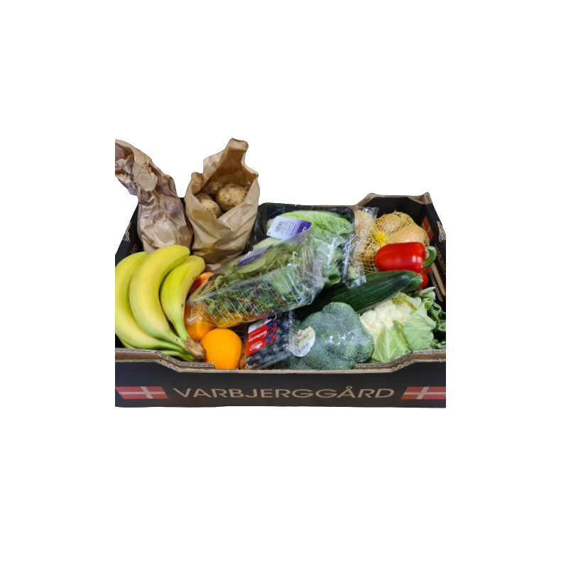 Hverdagskasse, bld. frugt og grnt