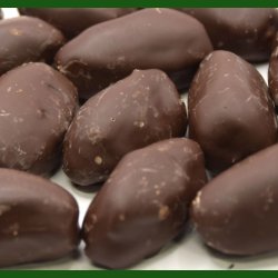 Medjoul dadler med m�rk chokolade, 500gr (kan ogs� k�bes p� N�ddekurven.dk)
