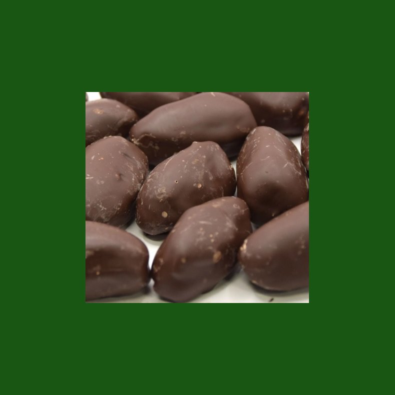 Medjoul dadler med m�rk chokolade, 500gr (kan ogs� k�bes p� N�ddekurven.dk)