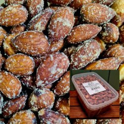 Mandler, ristede og rgede, 1kg (kan ogs kbes p Nddekurven.dk)