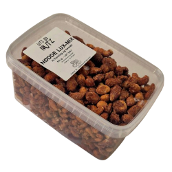 N�dde lux-mix,honning og havsalt, 800 gr (kan ogs� k�bes p� N�ddekurven.dk)
