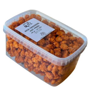 Rice crackers Hot Fried, 400gr (kan ogs� k�bes p� N�ddekurven.dk)