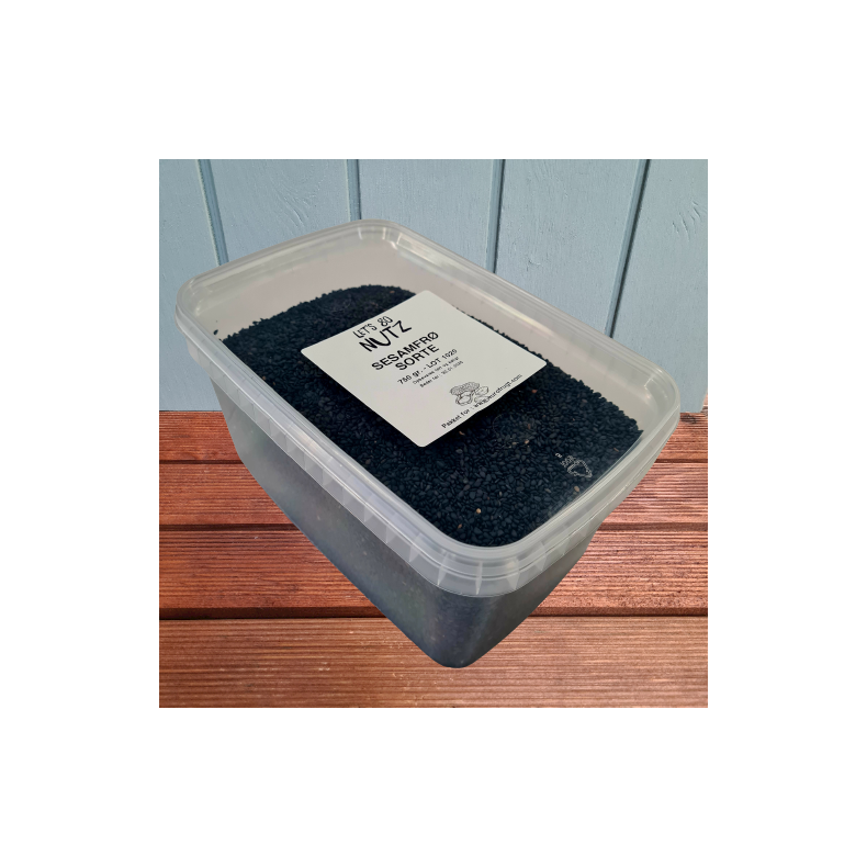 Sesamfr, sorte, 750 gr (kan ogs kbes p Nddekurven.dk)