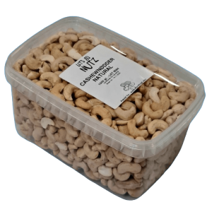 Cashewn�dder, Natural, 1kg (kan ogs� k�bes p� N�ddekurven.dk)