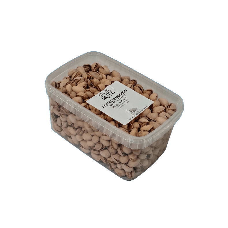 Pistaciendder, ristede og saltede, 750gr