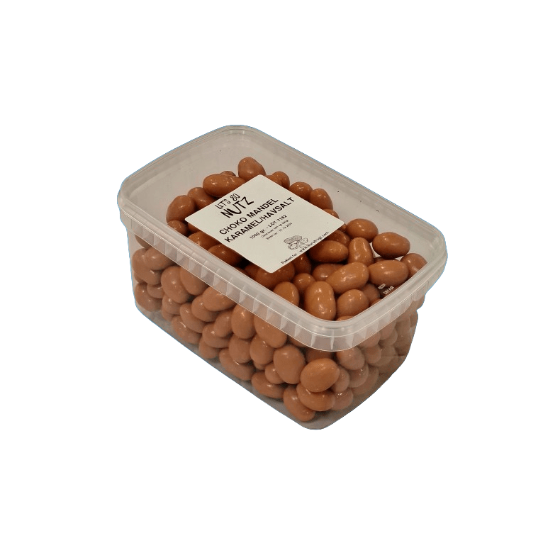 Mandler, karamel, havsalt, 1kg
