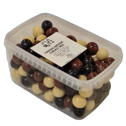 Hasselndder, choko, mix, 1kg
