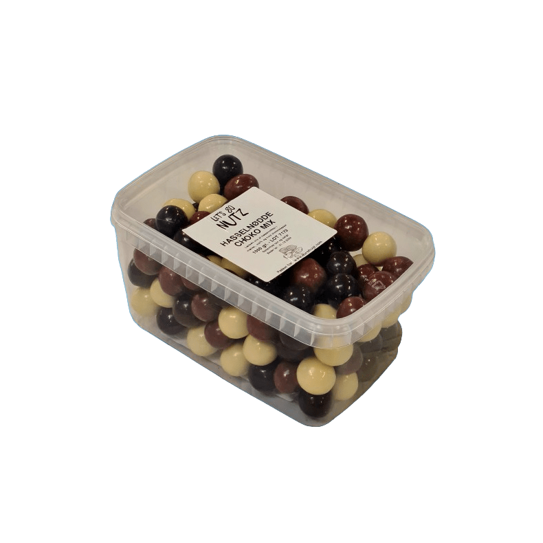 Hasselndder, choko, mix, 1kg