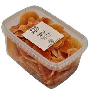 Papaya, t�rret, i skiver, 750 gr (kan ogs� k�bes p� N�ddekurven.dk)