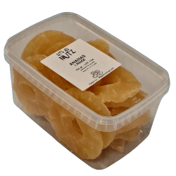 Ananas, trret, i ringe 750 gr