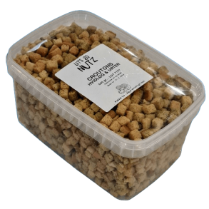 Croutons, hvidl�g og urter, 500 gr (kan ogs� k�bes p� N�ddekurven.dk)