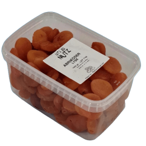 Abrikoser, t�rret, lyse, 1 kg (kan ogs� k�bes p� N�ddekurven.dk)