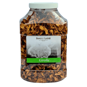 T�rret kantareller, 500 gr (kan ogs� k�bes p� N�ddekurven.dk)