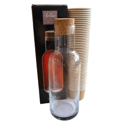 PAKKE - Glaskaraffel + bgere (incl. moms)