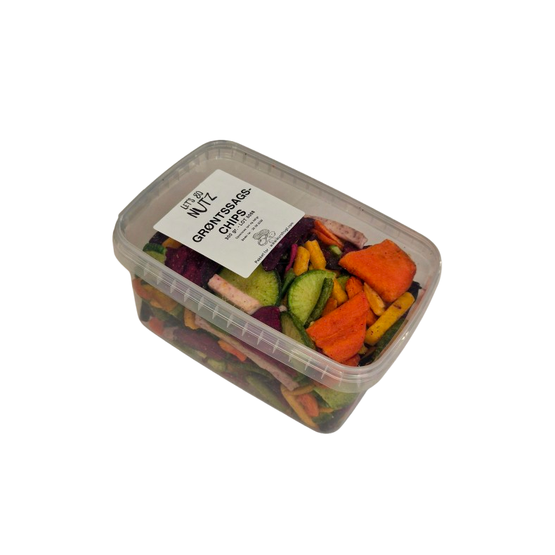 Grntsagschips, 300gr (kan ogs kbes p Nddekurven.dk)