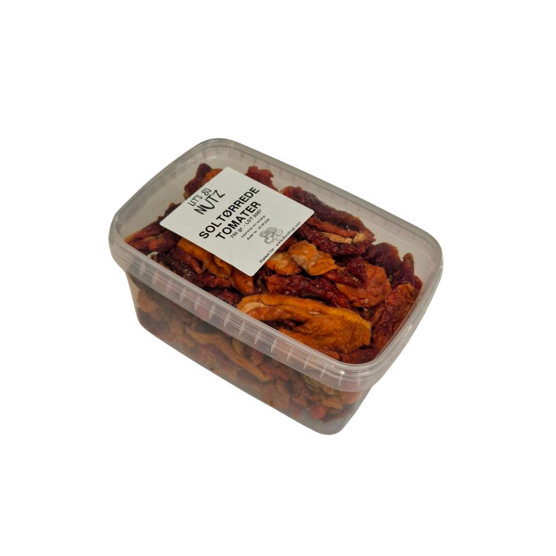 Soltrrede tomater, 750gr (kan ogs kbes p Nddekurven.dk)